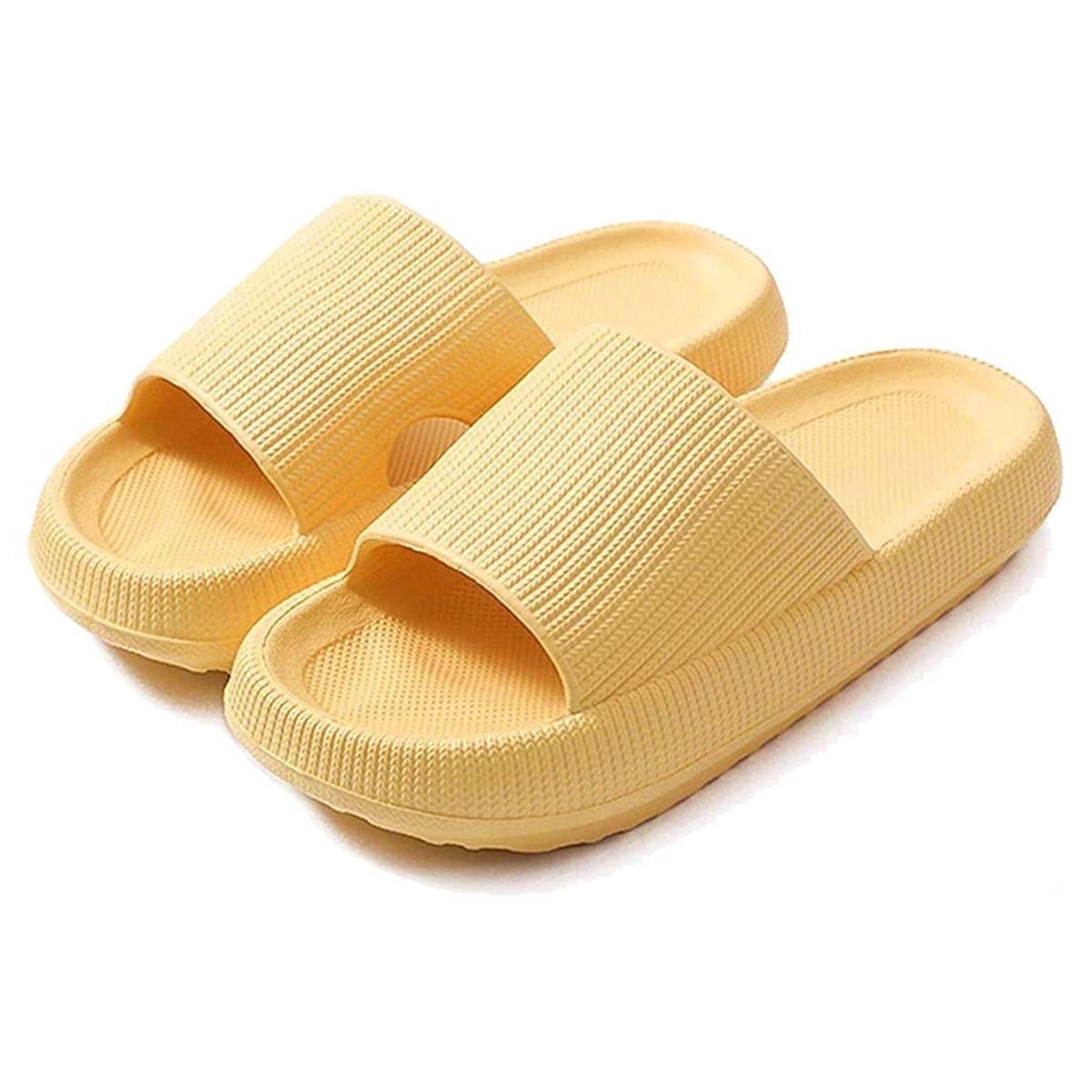 KUSHIONKOZY Pillow Comfort Slides